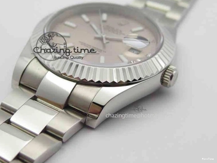 MiroTime 1221 DateJust II 41mm SS BP Maker Best Edition Gray Dial On SS Bracelet SA Trendsetting 3736